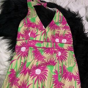 Vintage Lilly Pulitzer halter top